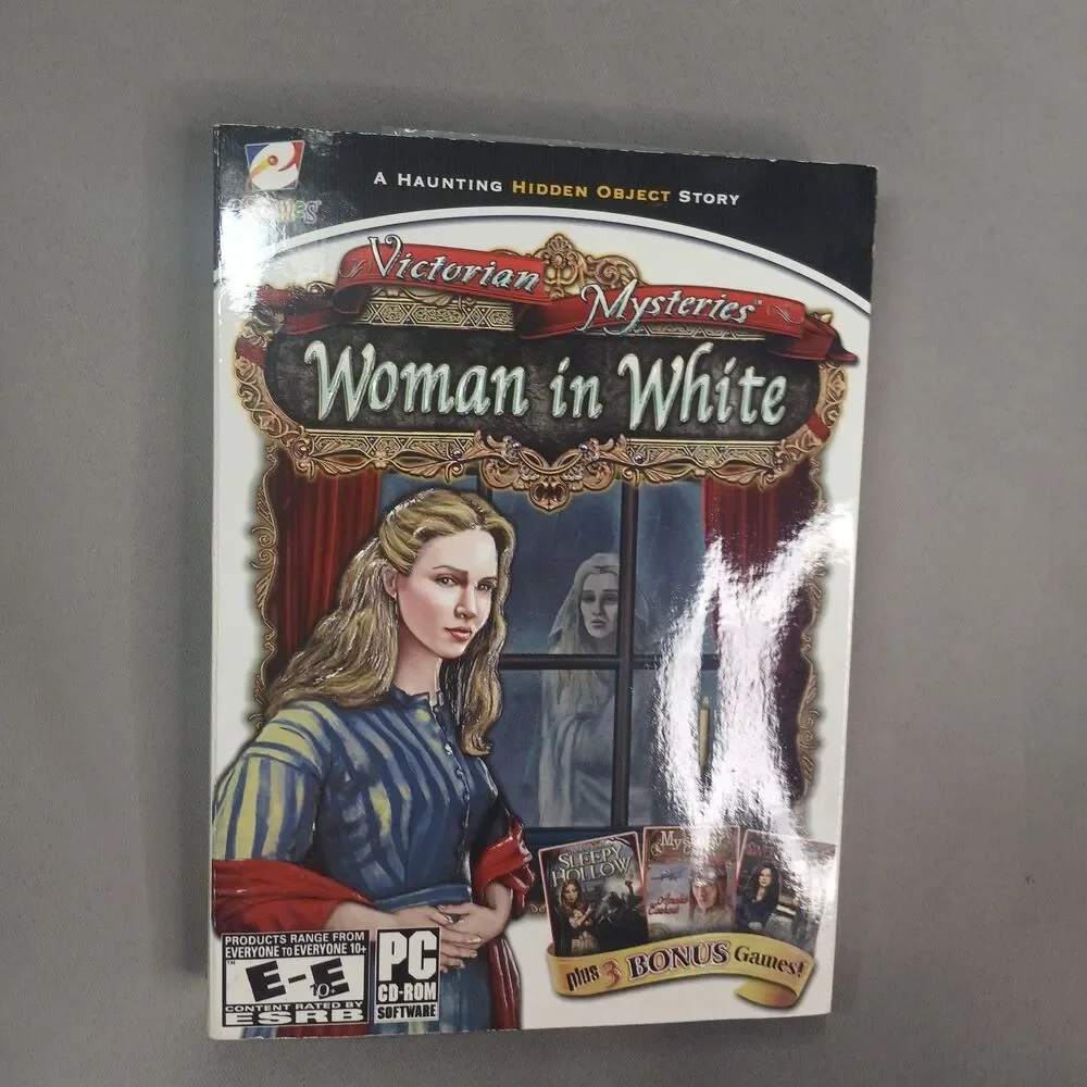 Victorian Mysteries: Woman in White PC Game Hidden Object Mystery E Games E